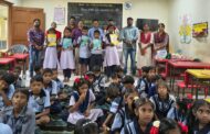 जि. प.शाळा सावरपाडा येथे जवहार नवोदय तर्फे मार्गदर्शन पुस्तके व खाऊ वाटप..!